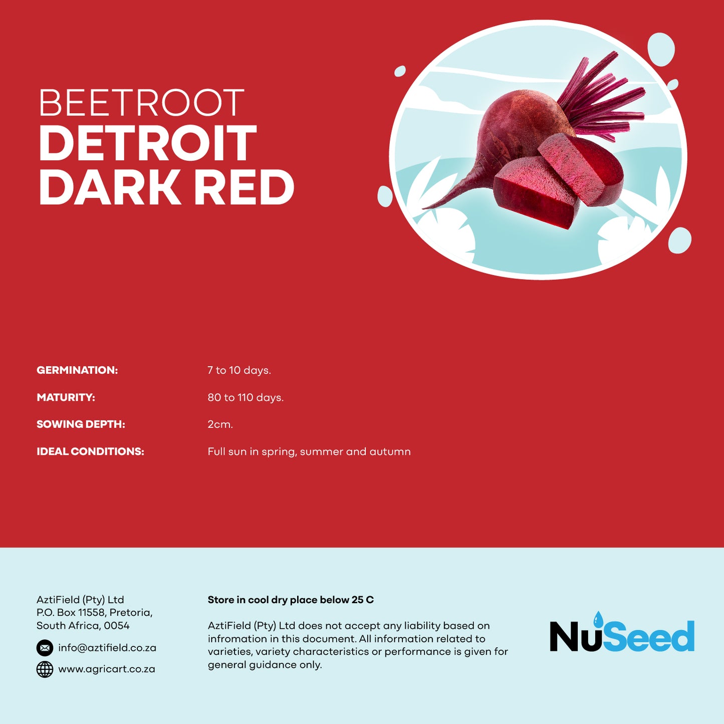 Beetroot Detroit Dark Red