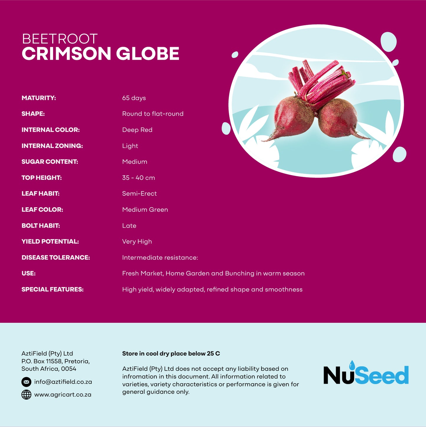 Beetroot Crimson Globe